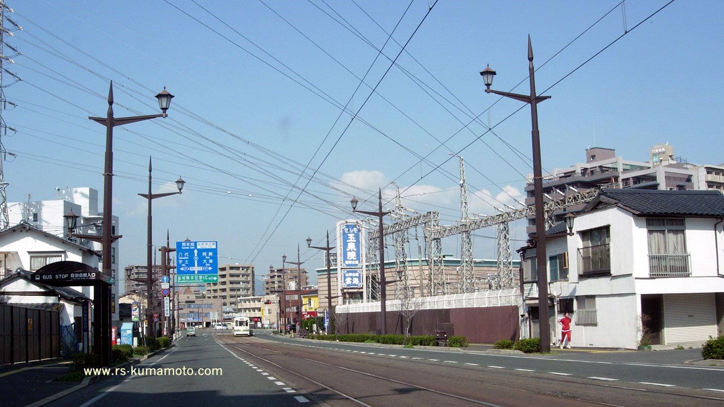 九州電力神水変電所　2010年3月撮影